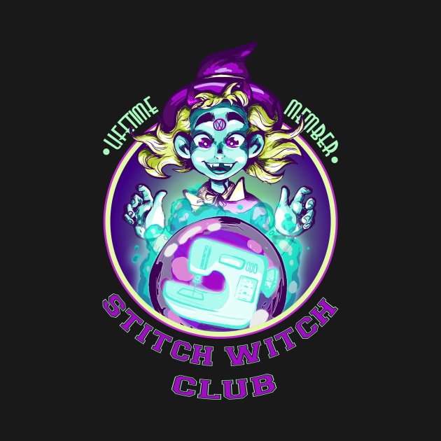 Stitch Witch Club by Littleguntank