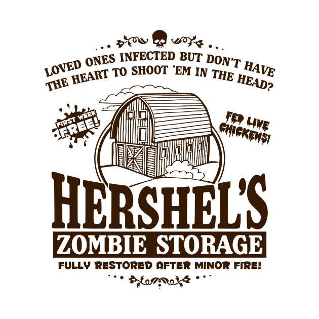 Hershel's Zombie Storage by silvianuri021