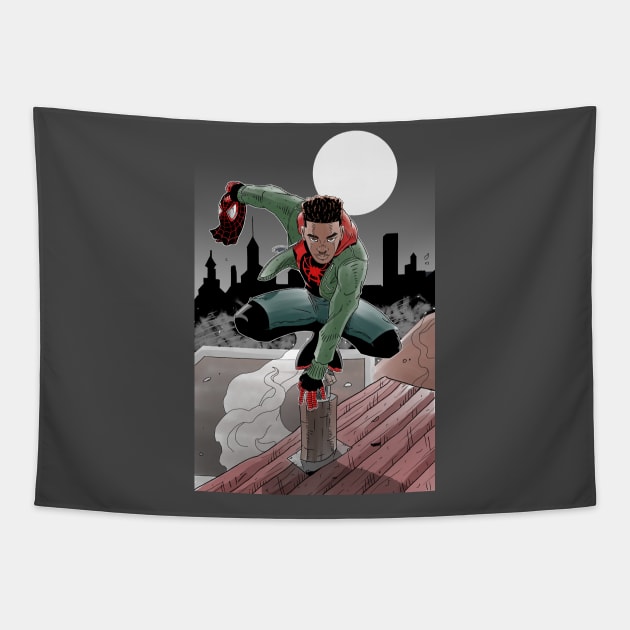 Hero for Miles Tapestry by ArtbyMyz