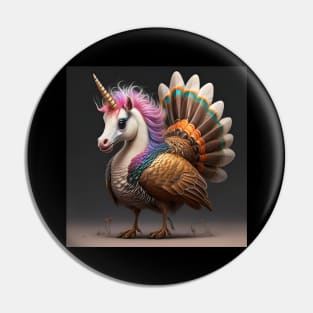 Unicorns Crashing Thanksgiving!!! Pin