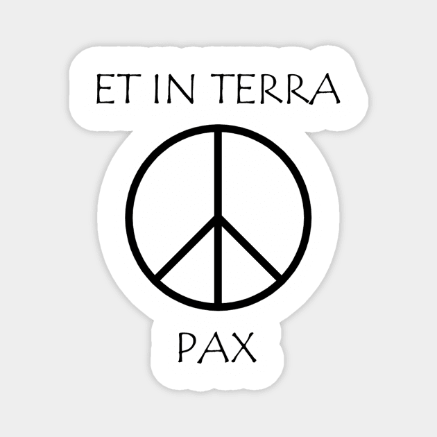 And on earth, peace. Magnet by MINNESOTAgirl