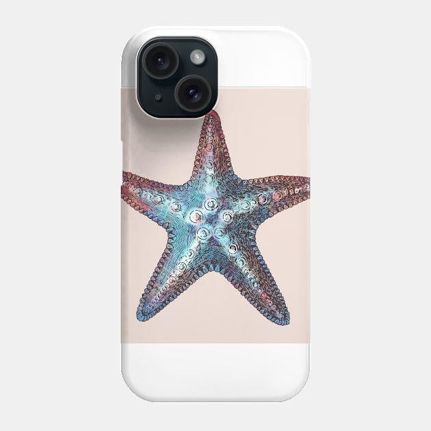 Watercolor Starfish Phone Case by NewburyBoutique