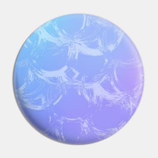 Ombre Mermaid Scales Water Pin