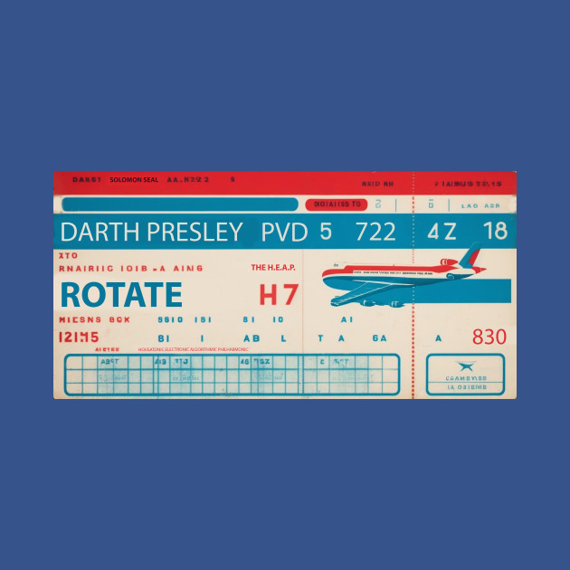 Boarding Pass by DarthPresley