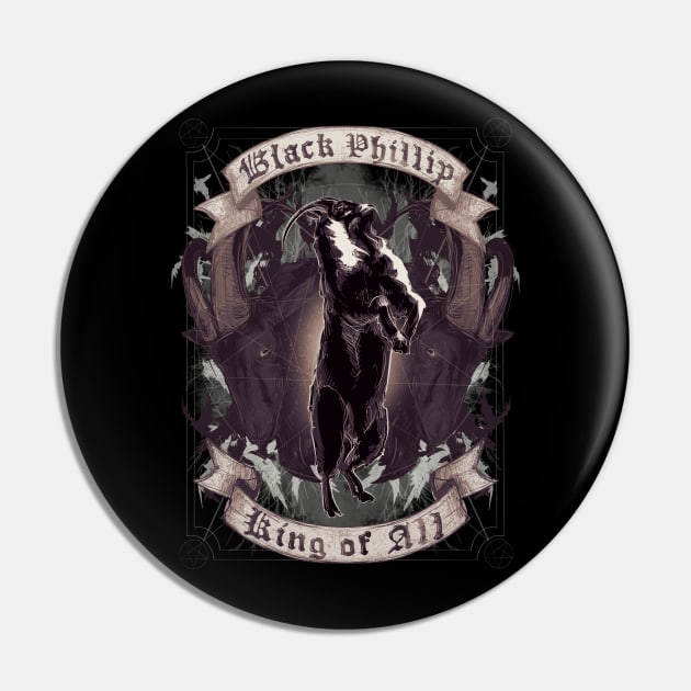 Black Philip Pin by LVBart