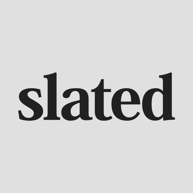 Slated logo - Black by Slated