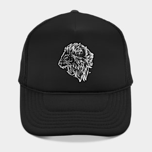 Fierce Lion Tattoo Hat