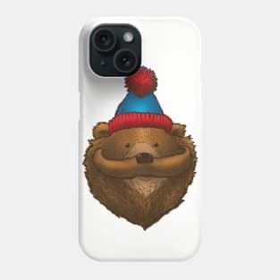 The Mustache Bear Phone Case