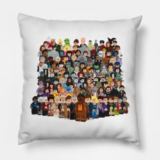 Lego Doctor Who - lots of characters! Pillow