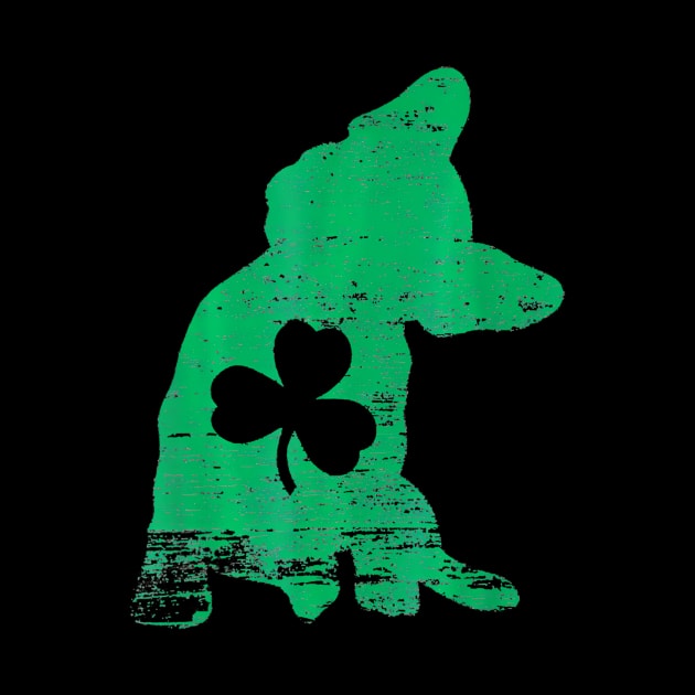 French Bulldog Shamrock St Patricks Day Frenchie Dog Lover by huldap creative