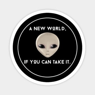 Alien Invitation Magnet