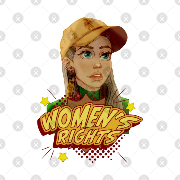 Womens rights with no sparkles by AuraArtDesigner