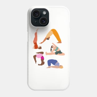 Rainbow Yogis Phone Case