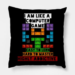 Like a Computer Game Pillow