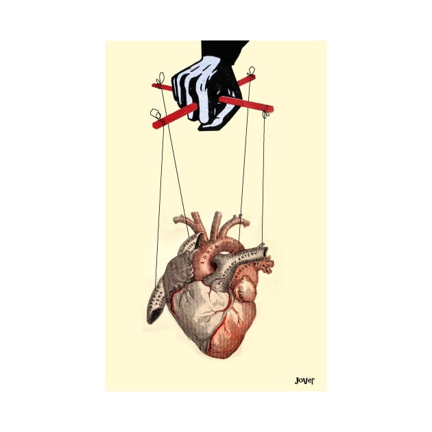 Heart manipulation 2 by Loui Jover 