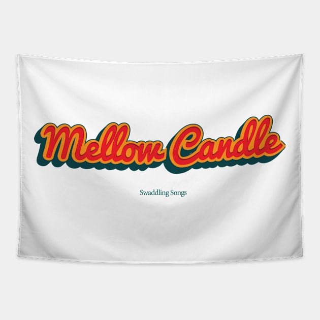 Mellow Candle Tapestry by PowelCastStudio