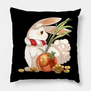 Lucky Bunny Pillow