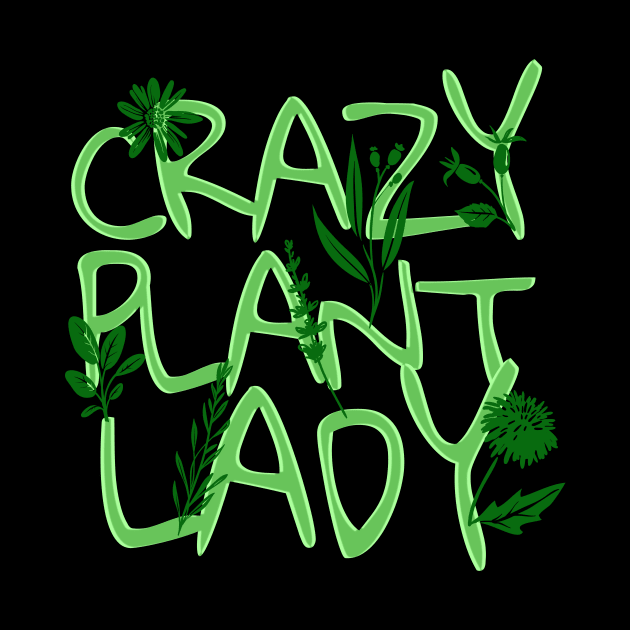 'Crazy Plant Lady' Hilarous Gardening Gift by ourwackyhome