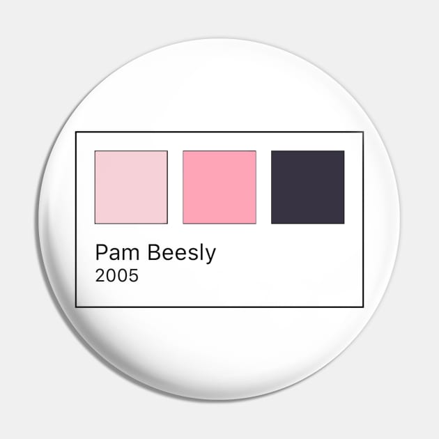 Pam Beesly Pantone Pin by mariaronda