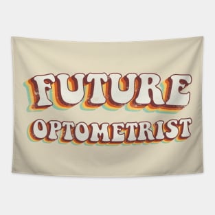 Future Optometrist - Groovy Retro 70s Style Tapestry