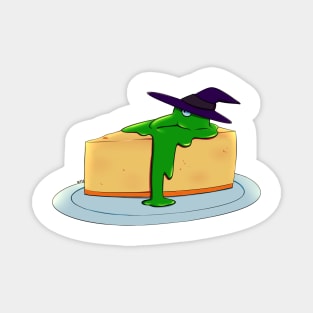 Cheesecake Witch for Halloween Magnet