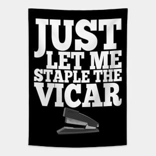 Misheard Lyrics - Staple the Vicar Tapestry