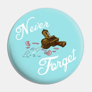 Never Forget Pin