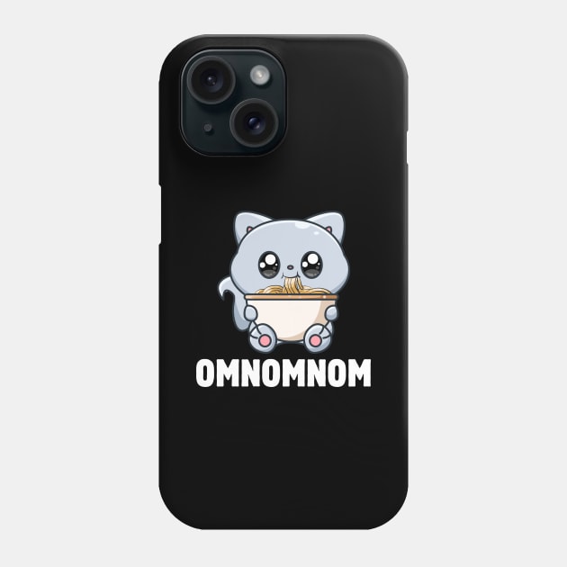 OMNOMNOM Phone Case by Meow Meow Designs