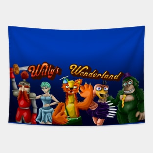 willy design for your products(mug, cups) VERSION 2 Tapestry