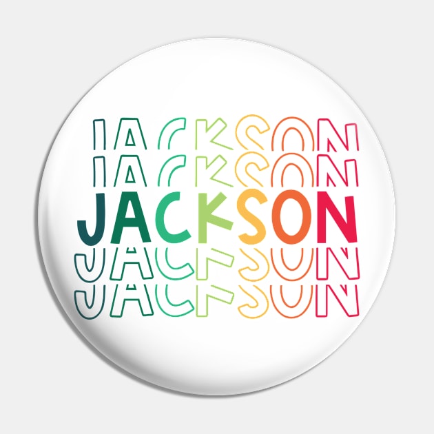 JACKSON Pin by Motiejus