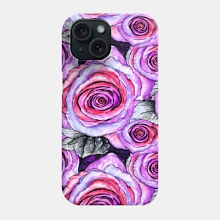 Psychedelic Shade Roses Phone Case