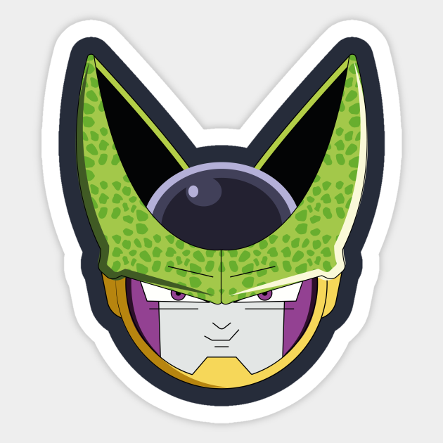 Cell Form Dragon Ball Z Dragon Ball Z Super Saiyan Goku Sticker Teepublic