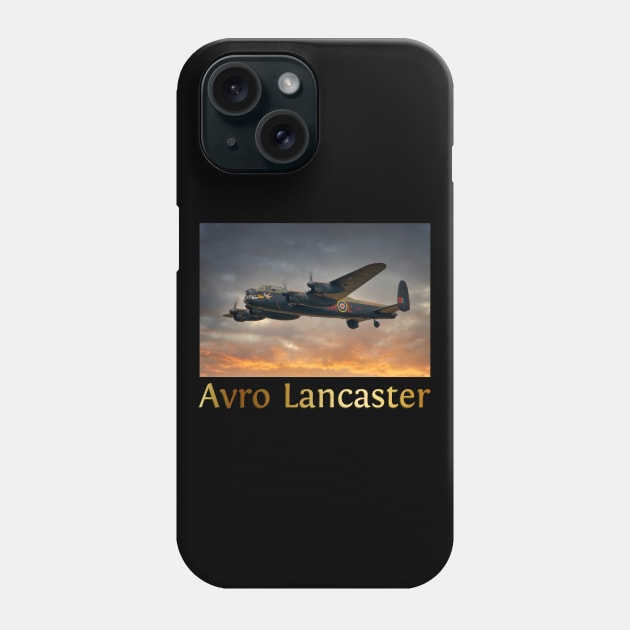 Avro Lancaster Phone Case by SteveHClark