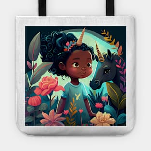 Unicorn Girl Tote