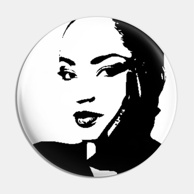 Sade art Pin by One Mic History Store