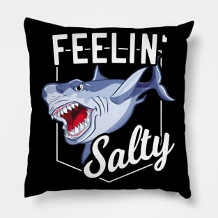 Funny Shark Saying Pillow