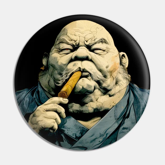 Puff Sumo: Smoking a Fat Robusto Cigar on a dark (Knocked Out) background Pin by Puff Sumo