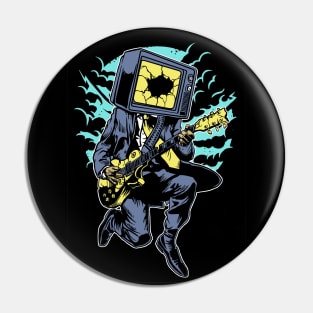 Death Rock Pin