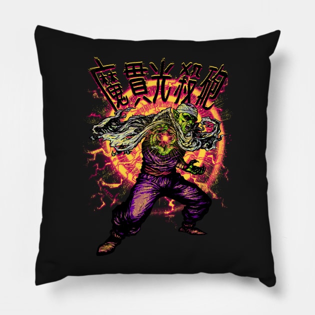 Piccolo attack Pillow by KKTEE