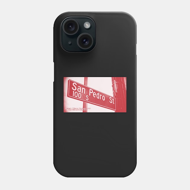 San Pedro Street, Los Angeles, CA Issue125 Edition Phone Case by MistahWilson