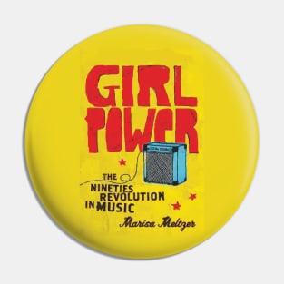 retro vintage girl power Pin