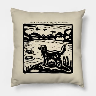 Toller Stamp Art Pillow