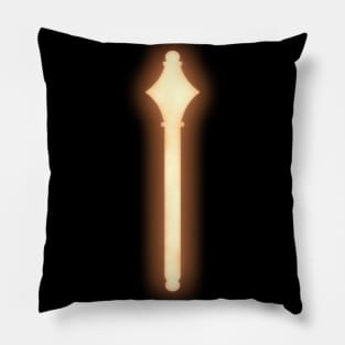 Spiritual Weapon (Orange Mace) Pillow