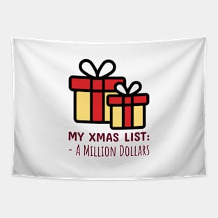 My Christmas List | Million Dollar Tapestry