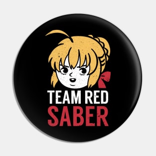 Team Red Saber Pin