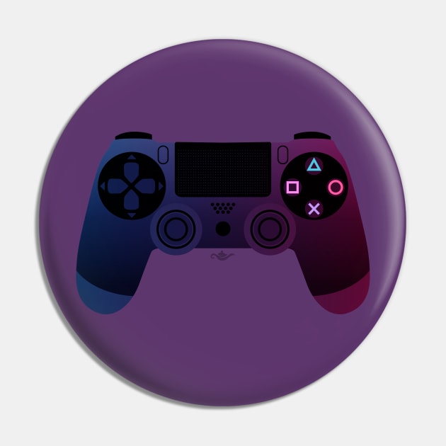 Playstation 4 Controller Pin by grantedesigns