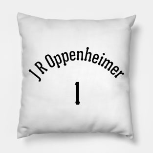 Los Alamos Atom Smashers -- J. Robert Oppenheimer Pillow