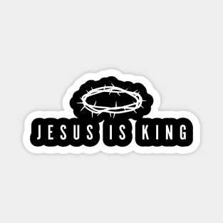 Jesus Is King Magnet