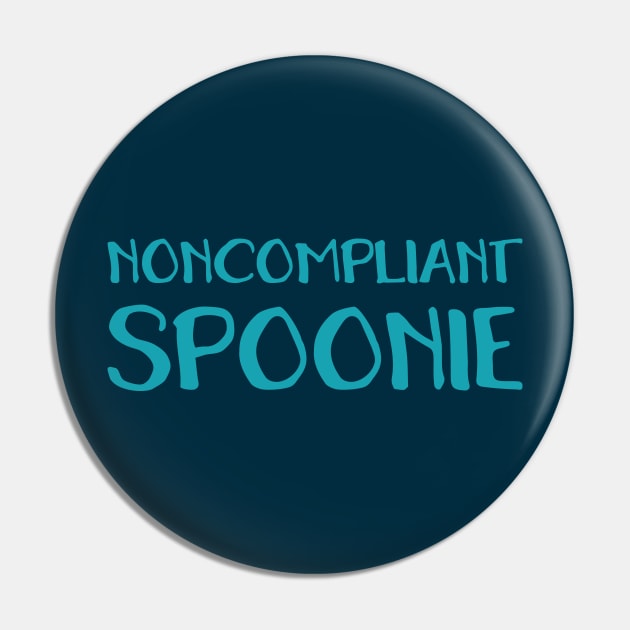 Noncompliant Spoonie (Hand) Pin by Model Deviance Designs