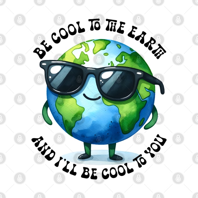 Be cool to the Earth by MZeeDesigns